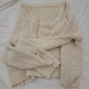 Cropped Knit Sweater